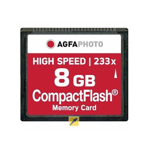 Agfa Photo - flash memory card - 8 GB - CompactFlash