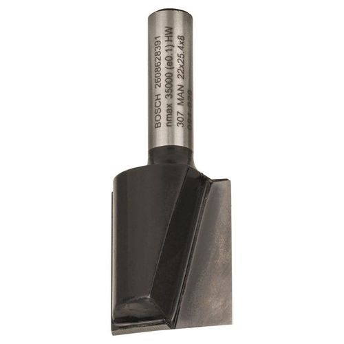 Bosch FRÆSER NOT 2 SKÆR HM 8 mm L 25 mm B 22