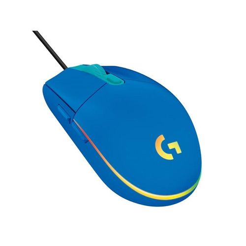 Logitech G203 LIGHTSYNC - Blue - Gaming Maus (Blau mit RGB)
