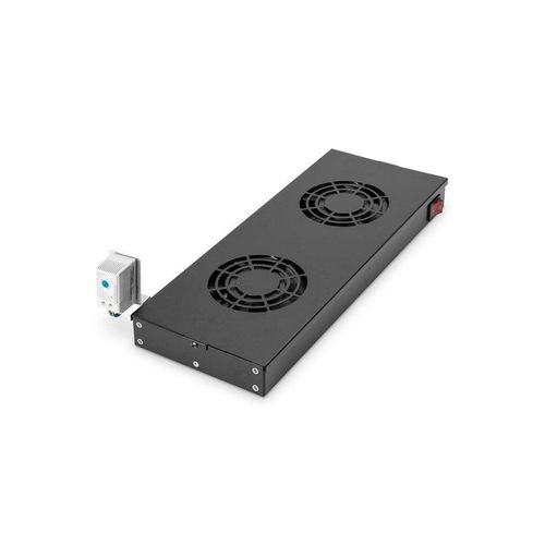 DIGITUS DN-19 FAN-2-HO-SW - 1U Fan Ventilation Unit