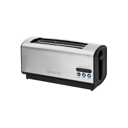 Clatronic Toaster TA 3687 - toaster - stainless steel/black