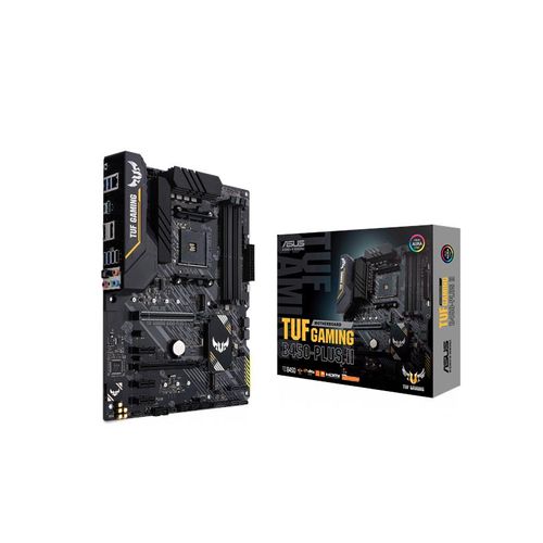 ASUS TUF GAMING B450-PLUS II Mainboard - AMD B450 - AMD AM4 socket - DDR4 RAM - ATX