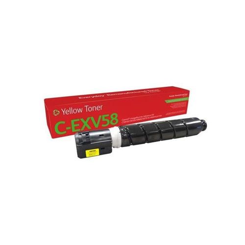 Xerox Everyday - yellow - compatible - remanufactured - toner cartridge (alternative for: Canon 3766C002AA Canon C-EXV58) - Green World Alliance return programme