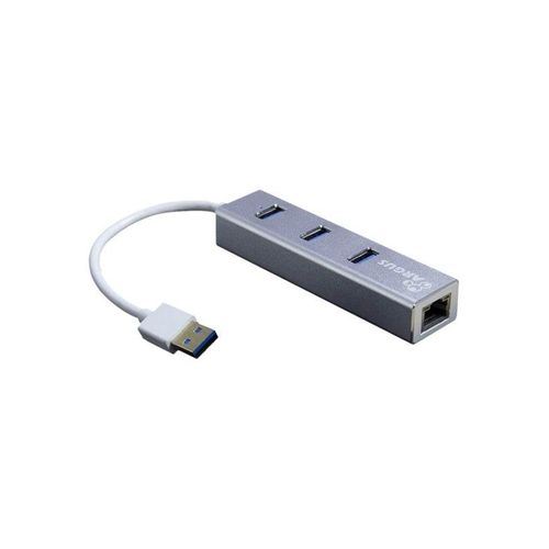 Inter-Tech Argus IT-310-S USB-Hubs - 3 - silber