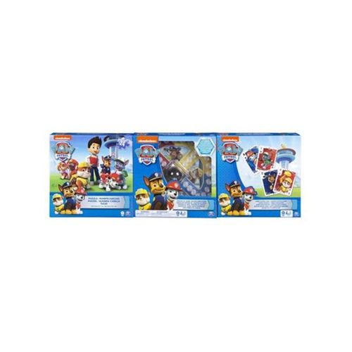 SM Games & Puzzles Paw Patrol 3 Pack Games Bundle