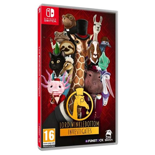 Lord Winklebottom Investigates - Nintendo Switch - Abenteuer - PEGI 16