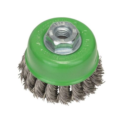 Bosch KOPBØRSTE FLET RUSTFRIT Ø75MM M14