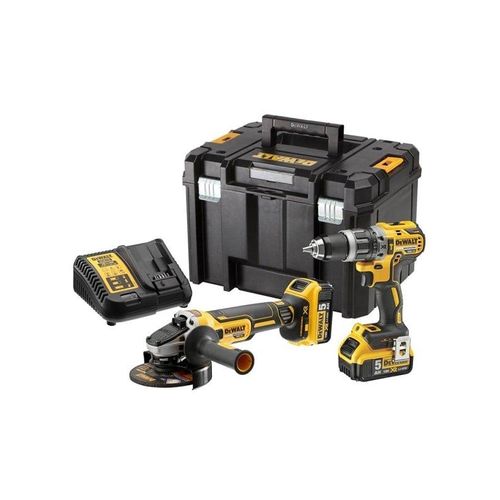 Dewalt 18V XR Brushless Twin Kit - 2 x 5Ah