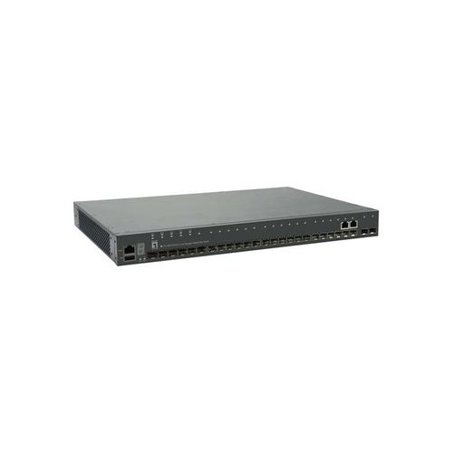 LevelOne GTL-2882 KILBY 28-Port Stackable L3 Lite Managed Gigabit Fiber Optic Switch