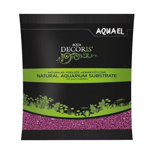 AQUAEL Aquarium gravel Decoris Fuchsia 1kg