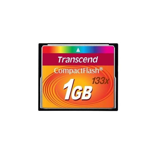 Transcend Compact Flash 133x - 50MB/s - 1GB