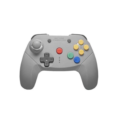 Retro Fighters Brawler64 Bluetooth NSO Edition - Grey - Wireless Controller - Nintendo Switch