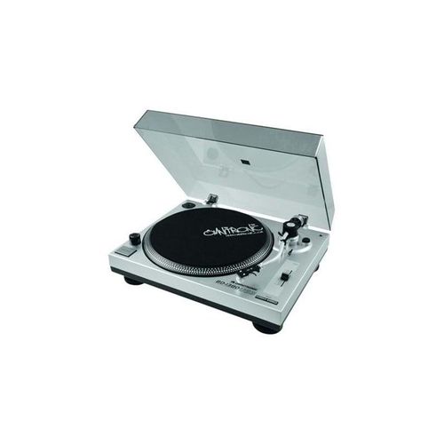 Omnitronic BD-1380 - Plattenspieler Silber
