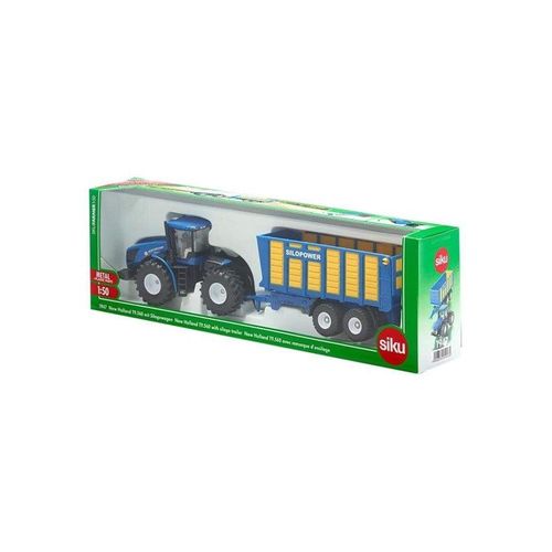 SIKU 1:50 Tractor With Silage Trailer