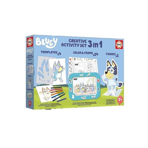 Educa 3 In 1 Bluey Creative Activity Set