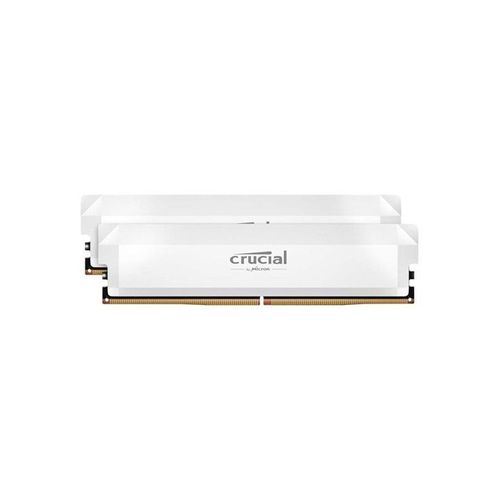 Crucial PRO Overclocking DDR5-6400 - 32GB - CL38 - Dual Channel (2 pcs) - AMD EXPO & Intel XMP - Weiß
