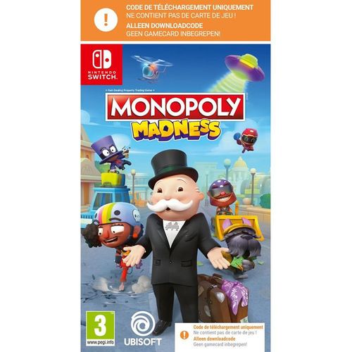 Monopoly Madness (Code in a Box) - Nintendo Switch - Unterhaltung - PEGI 3