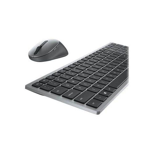 Dell Multi-Device - Tastatur & Maus Set - Universal - Grau