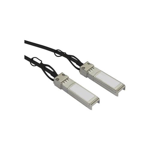 StarTech.com MSA Comp. SFP+ Direct-Attach Twinax Cable - 0.5 m (1.6 ft.) - 10GBase direct attach cable - 50 cm - black - Schwarz - 0.5m