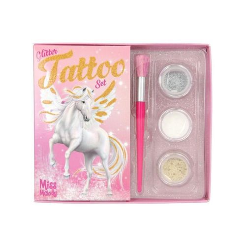 Miss Melody Glitter Tattoo Set
