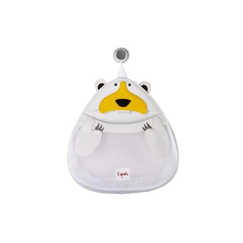 3 Sprouts Bath Storage - White Polar Bear