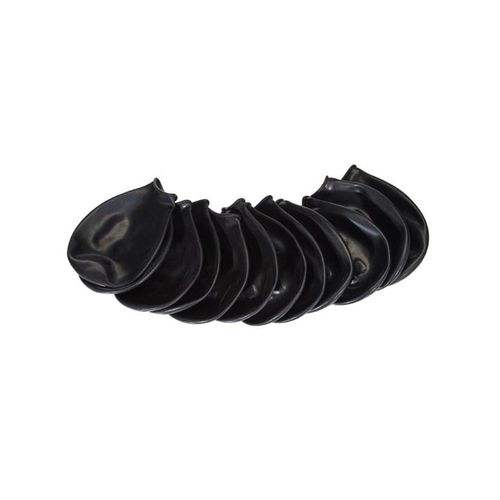 Buster Pawz - Dog shoe M 7.6cm black 12 pcs - (278096)