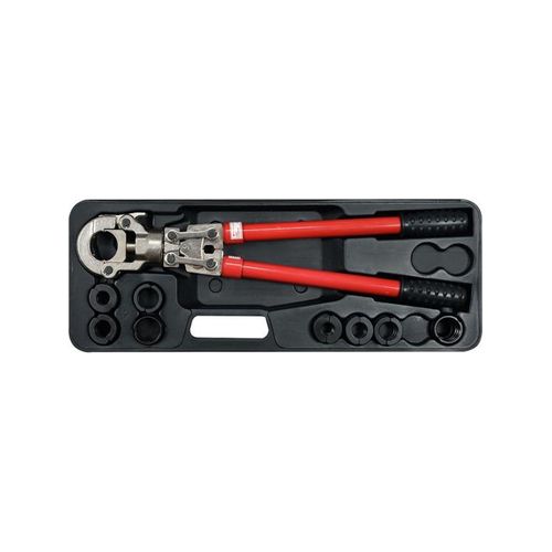 Yato YT-21735 HYDRAULIC HAND PRESS FOR PRESSING PEX-AL-PEX FITTINGS WITH A SET OF 8 PIECES