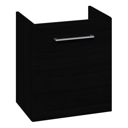 Dansani vanity unit with door 57.6 x 50 x 35 cm black