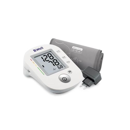 B.WELL Blutdruckmessgerät Blood Pressure Monitor Pro-35 M-L - Cuff Power Adapter 30 Memories