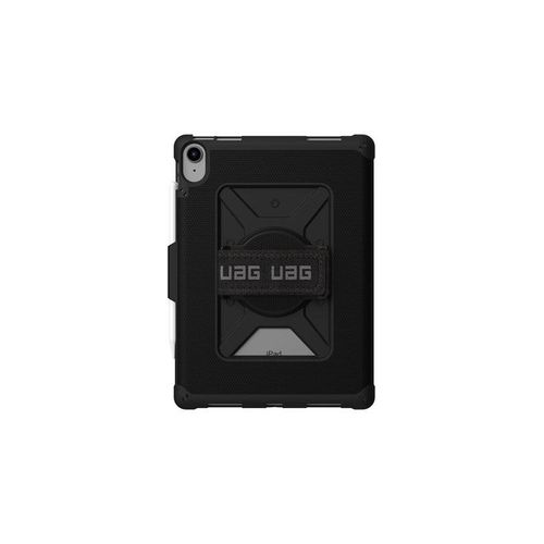 UAG Metropolis Series Rugged Case for iPad 10.9 (10th Gen 2022) - Metropolis w Handstrap Black