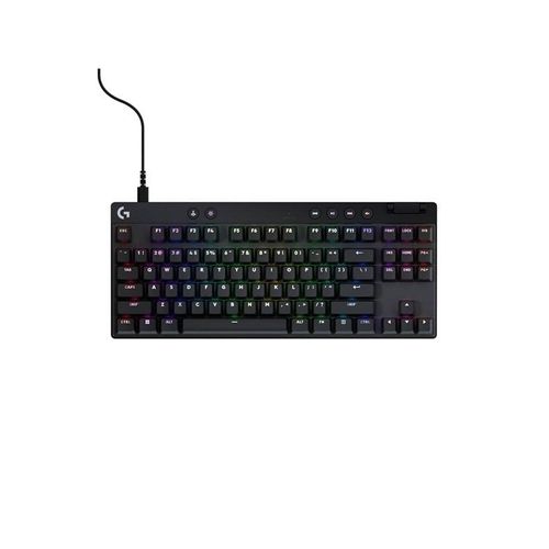 Logitech G PRO X TKL - Linear - Linear - Gaming Tastaturen - Französisch - Schwarz
