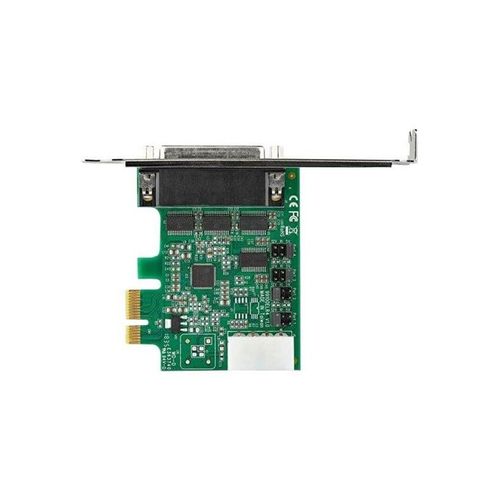 StarTech.com 4 Port PCI Express RS232 Serial Adapter Card - 16950 UART - 256-byte FIFO Cache - PCI E Serial Card - serial adapter