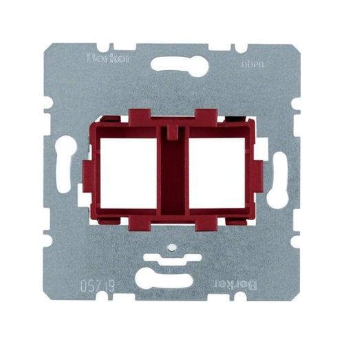 Berker Supporting plate red 2gang