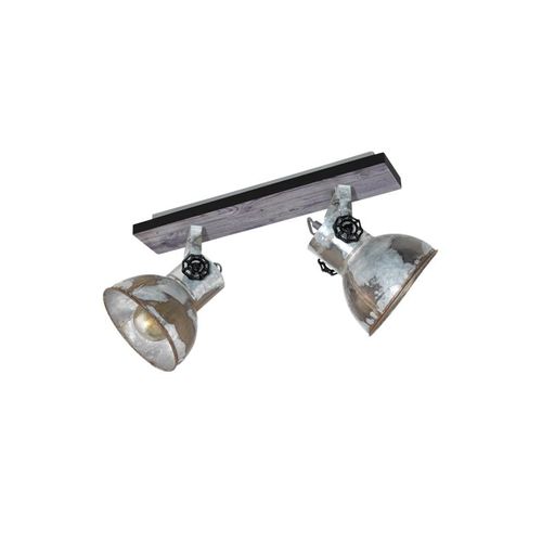 EGLO BARNSTAPLE Spot, used look Zink (2 Spots)