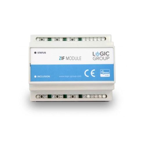 Logic Group ZIF5020 Z-Wave DIN-Rail Smart Module for Automation Systems