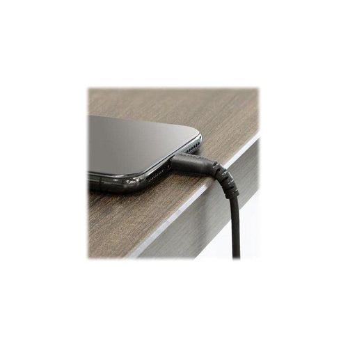 StarTech.com 3.3 ft 1m USB to Lightning Cable - Apple MFi Certified - Black - Lightning cable - Lightning / USB - 1 m