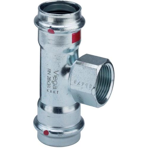 Viega Prestabo T-piece 28 x 3/4" x 28 mm galvanized steel