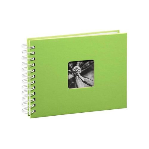 Hama "Fine Art" Spiral Album 24 x 17 cm 50 White Pages kiwi