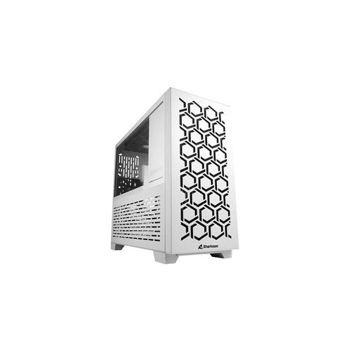 Sharkoon MS-Y1000 - microATX - Gehäuse - Tower - Weiß