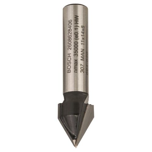Bosch FRÆSER V-NOT HM 8 mm Ø 11 mm L 14 mm 6