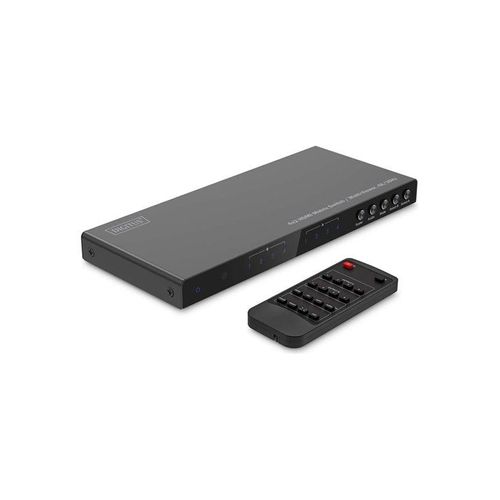 DIGITUS - video/audio switch - multi-viewer 4K/30Hz - 4 x 2