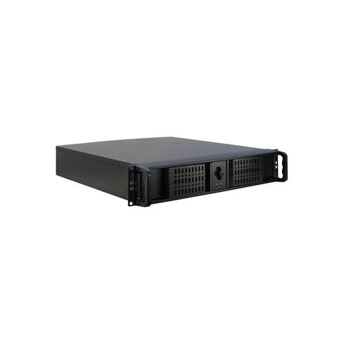 Inter-Tech IPC 2U-2098-SK - Gehäuse - Server (Rack) - Schwarz