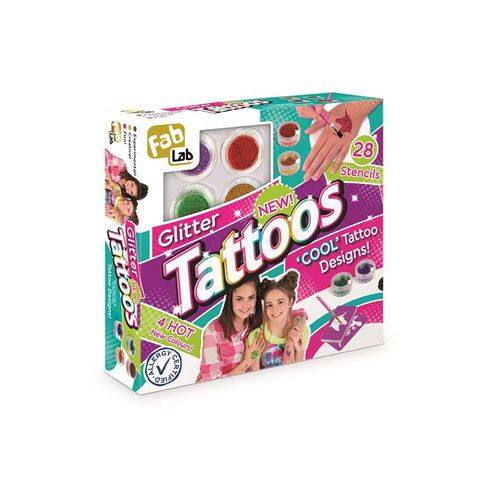 Fab Lab Glitter Tattoos