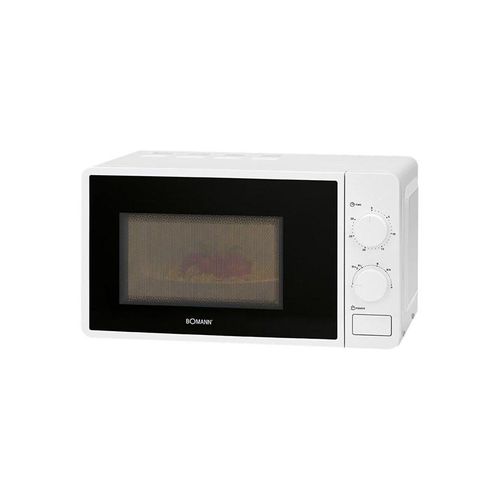 Bomann MW 6014 CB - microwave oven - freestanding - white