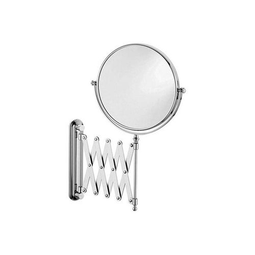 UNIQ Wall Scissor Arm Mirror with 5x Magnification Silver