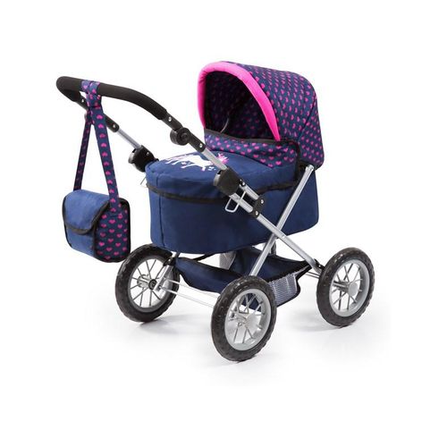 Bayer Design Doll's Pram Trendy - Dark Blue