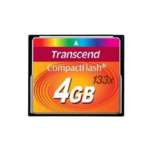 Transcend Compact Flash 133x - 50MB/s - 4GB