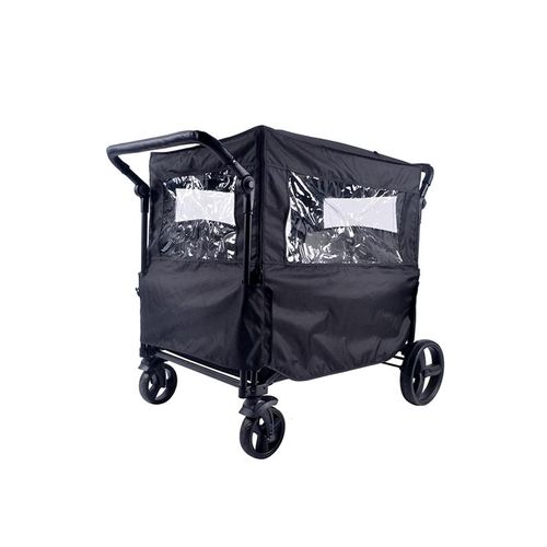 Babytrold Lustiger Regenschutz mit Fenstern