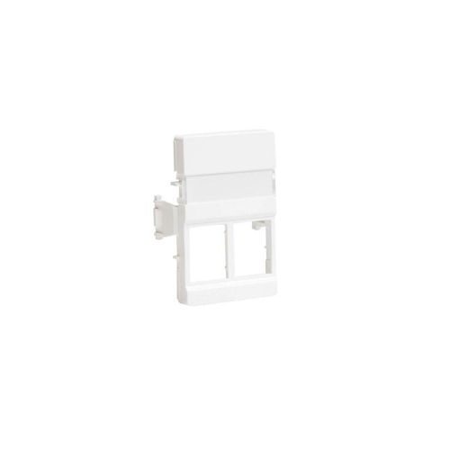 Belden Outlet clickline 2xrj45 white cdt design c