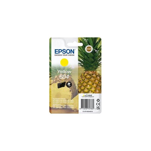 Epson 604 Singlepack - yellow - original - ink cartridge